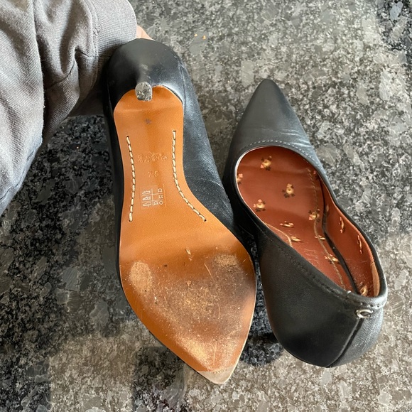 Coach black leather pump size 7.5 - Picture 7 of 7